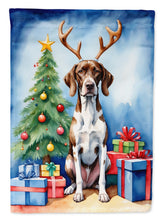 Load image into Gallery viewer, Pointer Christmas Reindeer House Flag