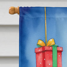 Load image into Gallery viewer, Saluki Christmas Reindeer House Flag