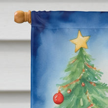 Load image into Gallery viewer, Schipperke Christmas Reindeer House Flag
