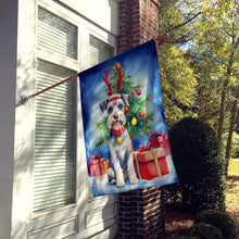 Load image into Gallery viewer, Schnauzer Christmas Reindeer House Flag