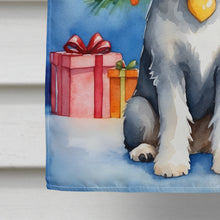 Load image into Gallery viewer, Schnauzer Christmas Reindeer House Flag