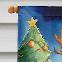 Load image into Gallery viewer, Shar Pei Christmas Reindeer House Flag