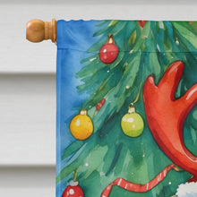 Load image into Gallery viewer, Shih Tzu Christmas Reindeer House Flag