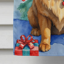 Load image into Gallery viewer, Tibetan Mastiff Christmas Reindeer House Flag