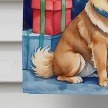 Load image into Gallery viewer, Tibetan Spaniel Christmas Reindeer House Flag