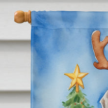 Load image into Gallery viewer, Weimaraner Christmas Reindeer House Flag