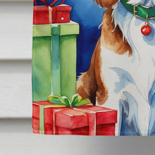 Load image into Gallery viewer, Welsh Springer Spaniel Christmas Reindeer House Flag