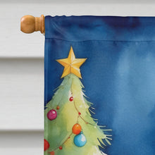 Load image into Gallery viewer, Westie Christmas Reindeer House Flag