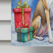 Load image into Gallery viewer, Whippet Christmas Reindeer House Flag