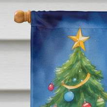 Load image into Gallery viewer, Wirehaired Pointing Griffon Christmas Reindeer House Flag