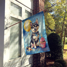 Load image into Gallery viewer, Alaskan Klee Kai Happy Birthday House Flag