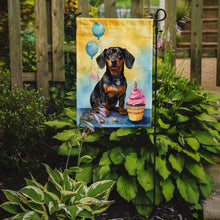 Load image into Gallery viewer, Dachshund Happy Birthday Garden Flag –  Garden Flag by Caroline's Treasures
