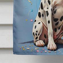 Load image into Gallery viewer, Dalmatian Happy Birthday House Flag