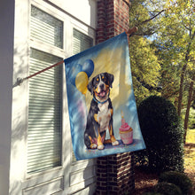 Load image into Gallery viewer, Entlebucher Mountain Dog Happy Birthday House Flag