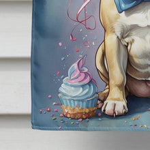 Load image into Gallery viewer, French Bulldog Happy Birthday House Flag