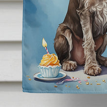 Load image into Gallery viewer, German Wirehaired Pointer Happy Birthday House Flag