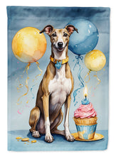 Load image into Gallery viewer, Greyhound Happy Birthday Garden Flag –  Garden Flag by Caroline's Treasures
