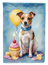 Load image into Gallery viewer, Jack Russell Terrier Happy Birthday House Flag