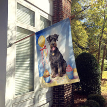 Load image into Gallery viewer, Kerry Blue Terrier Happy Birthday House Flag