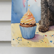 Load image into Gallery viewer, Kerry Blue Terrier Happy Birthday House Flag