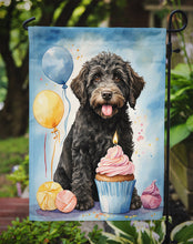 Load image into Gallery viewer, Labradoodle Black Happy Birthday Garden Flag –  Garden Flag by Caroline's Treasures