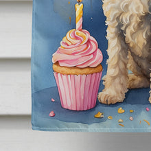 Load image into Gallery viewer, Labradoodle Happy Birthday House Flag
