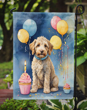 Load image into Gallery viewer, Labradoodle Happy Birthday Garden Flag –  Garden Flag by Caroline's Treasures