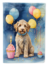 Load image into Gallery viewer, Labradoodle Happy Birthday Garden Flag –  Garden Flag by Caroline's Treasures