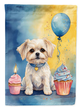 Load image into Gallery viewer, Maltese Happy Birthday House Flag