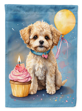Load image into Gallery viewer, Maltipoo Happy Birthday House Flag