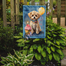 Load image into Gallery viewer, Maltipoo Happy Birthday Garden Flag –  Garden Flag by Caroline's Treasures