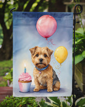 Load image into Gallery viewer, Norfolk Terrier Happy Birthday Garden Flag –  Garden Flag by Caroline's Treasures