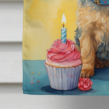 Load image into Gallery viewer, Norwich Terrier Happy Birthday House Flag