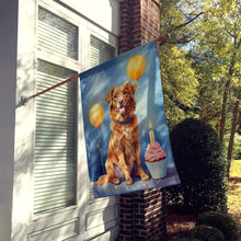 Load image into Gallery viewer, Nova Scotia Duck Tolling Retriever Happy Birthday House Flag