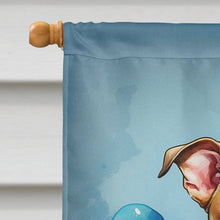 Load image into Gallery viewer, Pit Bull Terrier Happy Birthday House Flag