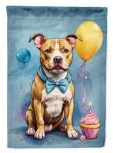 Load image into Gallery viewer, Pit Bull Terrier Happy Birthday Garden Flag –  Garden Flag by Caroline's Treasures