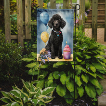 Load image into Gallery viewer, Black Standard Poodle Happy Birthday Garden Flag –  Garden Flag by Caroline's Treasures