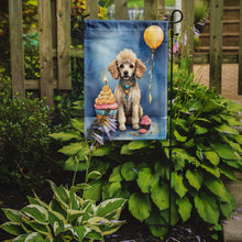 Load image into Gallery viewer, White Toy Poodle Happy Birthday Garden Flag –  Garden Flag by Caroline's Treasures
