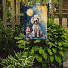 Load image into Gallery viewer, White Poodle Happy Birthday Garden Flag –  Garden Flag by Caroline's Treasures