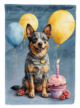 Load image into Gallery viewer, Australian Cattle Dog Happy Birthday Garden Flag –  Garden Flag by Caroline's Treasures
