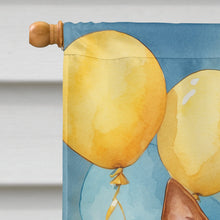 Load image into Gallery viewer, Basenji Happy Birthday House Flag