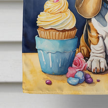Load image into Gallery viewer, Basset Hound Happy Birthday House Flag