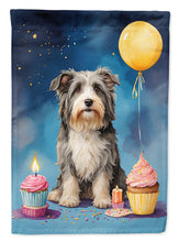 Load image into Gallery viewer, Bearded Collie Happy Birthday House Flag