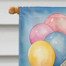 Load image into Gallery viewer, Bedlington Terrier Happy Birthday House Flag