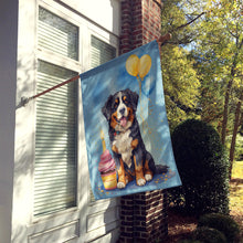 Load image into Gallery viewer, Bernese Mountain Dog Happy Birthday House Flag