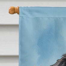 Load image into Gallery viewer, Bernese Mountain Dog Happy Birthday House Flag