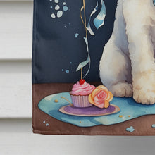 Load image into Gallery viewer, Bichon Frise Happy Birthday House Flag