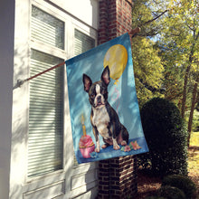 Load image into Gallery viewer, Boston Terrier Happy Birthday House Flag