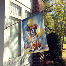 Load image into Gallery viewer, Boxer Happy Birthday House Flag