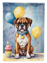 Load image into Gallery viewer, Boxer Happy Birthday House Flag